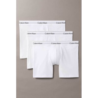 Calvin Klein σετ ανδρικά εσώρουχα boxer brief με λογότυπο (3 τεμάχια) - LV00NB4394 Λευκό L Calvin Klein σετ ανδρικά εσώρουχα boxer brief με λογότυπο (3 τεμάχια) - LV00NB4394 Λευκό L