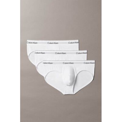 Calvin Klein σετ ανδρικά εσώρουχα brief με λογότυπο (3 τεμάχια) - LV00NB4388 Λευκό XL Calvin Klein σετ ανδρικά εσώρουχα brief με λογότυπο (3 τεμάχια) - LV00NB4388 Λευκό XL