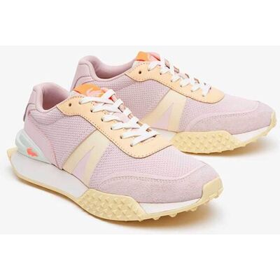 Lacoste γυναικεία trainers colorblocked με ανάγλυφο κροκοδειλάκι "L-Spin deluxe" - 45SFA0053AMY Ροζ 40 Lacoste γυναικεία trainers colorblocked με ανάγλυφο κροκοδειλάκι "L-Spin deluxe" - 45SFA0053AMY Ροζ 40
