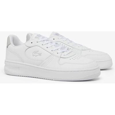 Lacoste ανδρικά δερμάτινα sneakers ''L001' - 48SMA001821G Λευκό 42 Lacoste ανδρικά δερμάτινα sneakers ''L001' - 48SMA001821G Λευκό 42