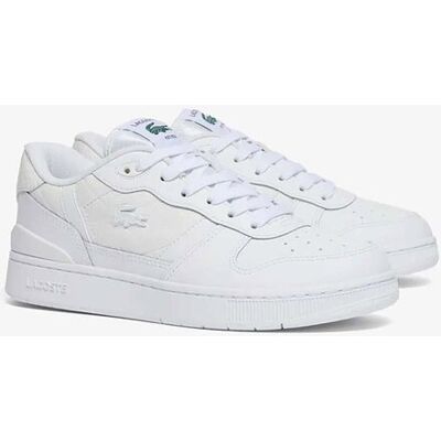 Lacoste γυναικεία δερμάτινα sneakers "T-Clip" - 51SFA011521G Λευκό 42 Lacoste γυναικεία δερμάτινα sneakers "T-Clip" - 51SFA011521G Λευκό 42