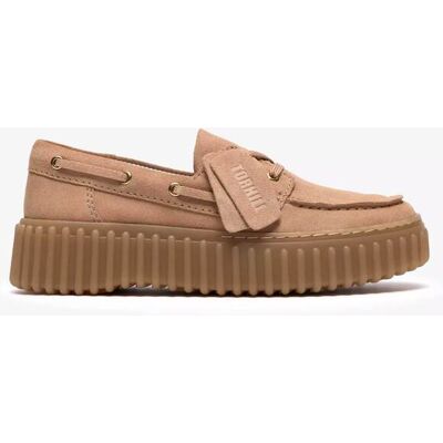Clarks γυναικεία suede casual παπούτσια "Torhill Boat" - 26186301 Μπεζ 41 Clarks γυναικεία suede casual παπούτσια "Torhill Boat" - 26186301 Μπεζ 41