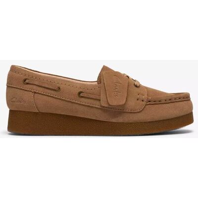 Clarks γυναικεία loafers "Wallabee EVO Sea" - 26186339 Καμηλό 41,5 Clarks γυναικεία loafers "Wallabee EVO Sea" - 26186339 Καμηλό 41,5