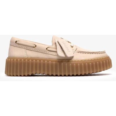 Clarks γυναικεία nubuck casual παπούτσια "Torhill Boat" - 26186302 Κρέμ 41 Clarks γυναικεία nubuck casual παπούτσια "Torhill Boat" - 26186302 Κρέμ 41