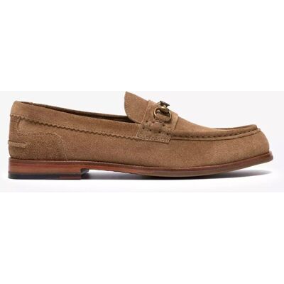 Clarks ανδρικά suede loafers "Craft James LT" - 26186186 Καμηλό 44 Clarks ανδρικά suede loafers "Craft James LT" - 26186186 Καμηλό 44