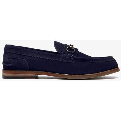 Clarks ανδρικά suede loafers "Craft James LT" - 26186183 Μπλε Σκούρο 40 Clarks ανδρικά suede loafers "Craft James LT" - 26186183 Μπλε Σκούρο 40