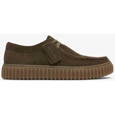 Clarks ανδρικά suede παπούτσια "Torhill Lo" - 26187378 Λαδί 44,5 Clarks ανδρικά suede παπούτσια "Torhill Lo" - 26187378 Λαδί 44,5