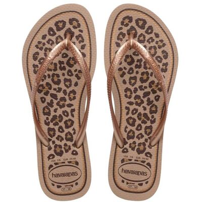 Havaianas γυναικείες σαγιονάρες "Slim Animals" - 4103352 Μπρονζέ 35/36 Havaianas γυναικείες σαγιονάρες "Slim Animals" - 4103352 Μπρονζέ 35/36