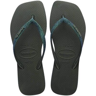 Havaianas γυναικείες σαγιονάρες "Slim Square Sparkle" - 4150248 Χακί 35/36 Havaianas γυναικείες σαγιονάρες "Slim Square Sparkle" - 4150248 Χακί 35/36