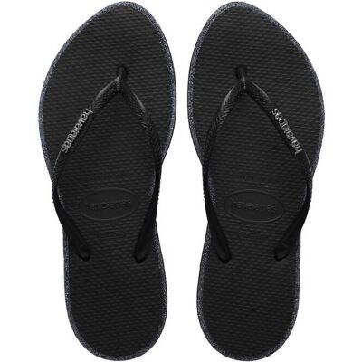 Havaianas γυναικείες σαγιονάρες "Slim Point Glitter" - 4150157 Μαύρο 35/36 Havaianas γυναικείες σαγιονάρες "Slim Point Glitter" - 4150157 Μαύρο 35/36