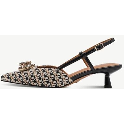 Tamaris γυναικείες slingback γόβες - 1-29512-46 Μαύρο 39 Tamaris γυναικείες slingback γόβες - 1-29512-46 Μαύρο 39