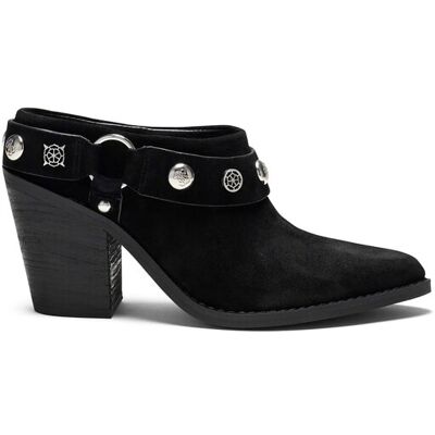 Guess γυναικεία suede μποτάκια "Sashlin" - FLTSANSUE09 Μαύρο 36 Guess γυναικεία suede μποτάκια "Sashlin" - FLTSANSUE09 Μαύρο 36