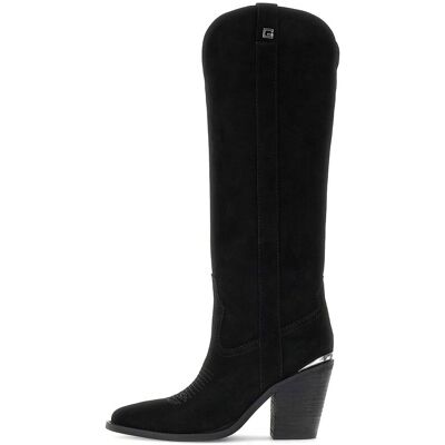Guess γυναικείες suede μπότες "Sashan" - FLTSN2SUE11 Μαύρο 40 Guess γυναικείες suede μπότες "Sashan" - FLTSN2SUE11 Μαύρο 40