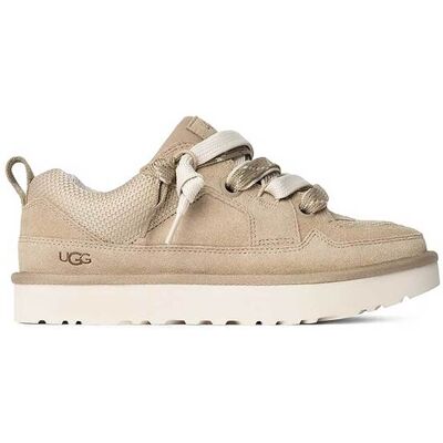 Ugg γυναικεία δερμάτινα sneakers "Lowmel" - 1168890 Μπεζ 37 Ugg γυναικεία δερμάτινα sneakers "Lowmel" - 1168890 Μπεζ 37