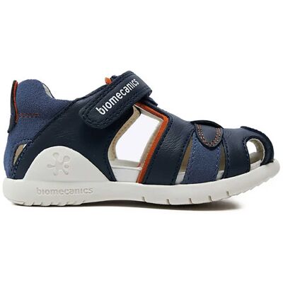 Biomecanics παιδικά δερμάτινα πέδιλα με velcro και λογότυπο (28-32) - 242255-1 Μπλε Σκούρο 31 Biomecanics παιδικά δερμάτινα πέδιλα με velcro και λογότυπο (28-32) - 242255-1 Μπλε Σκούρο 31