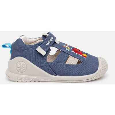 Biomecanics βρεφικά denim πέδιλα - 252177 Μπλε Σκούρο 20 Biomecanics βρεφικά denim πέδιλα - 252177 Μπλε Σκούρο 20