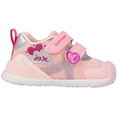 Biomecanics βρεφικά sneakers με σχέδιο καρδιά (20-25) - 262133 Ροζ 22 Biomecanics βρεφικά sneakers με σχέδιο καρδιά (20-25) - 262133 Ροζ 22