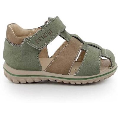 Primigi βρεφικά σανδάλια με velcro και διχρωμία (19-24) - 1363422 Λαδί 24 Primigi βρεφικά σανδάλια με velcro και διχρωμία (19-24) - 1363422 Λαδί 24
