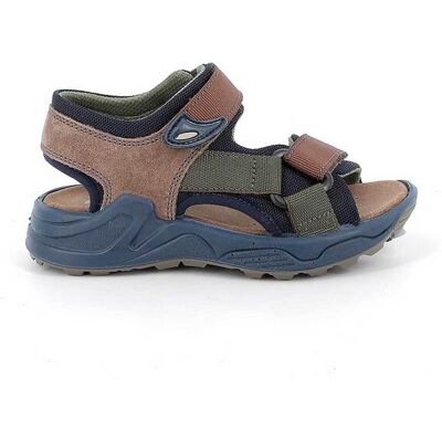 Primigi παιδικά σανδάλια με διπλό velcro (34-39) - 1398611 Καφέ 37 Primigi παιδικά σανδάλια με διπλό velcro (34-39) - 1398611 Καφέ 37