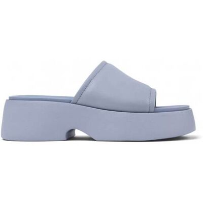 Camper γυναικεία δερμάτινα flatforms μονόχρωμα με χοντρή σόλα "Tasha" - K201664-003 Μπλε 37 Camper γυναικεία δερμάτινα flatforms μονόχρωμα με χοντρή σόλα "Tasha" - K201664-003 Μπλε 37