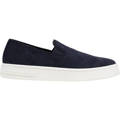 Giorgio Armani Exchange ανδρικά suede loafers με λογότυπο - XM002633AF16411 Σκούρο Μπλε 43 Giorgio Armani Exchange ανδρικά suede loafers με λογότυπο - XM002633AF16411 Σκούρο Μπλε 43