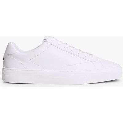 Tommy Hilfiger ανδρικά δερμάτινα sneakers με λογότυπο "Premium" - FM0FM05572 Λευκό 44 Tommy Hilfiger ανδρικά δερμάτινα sneakers με λογότυπο "Premium" - FM0FM05572 Λευκό 44