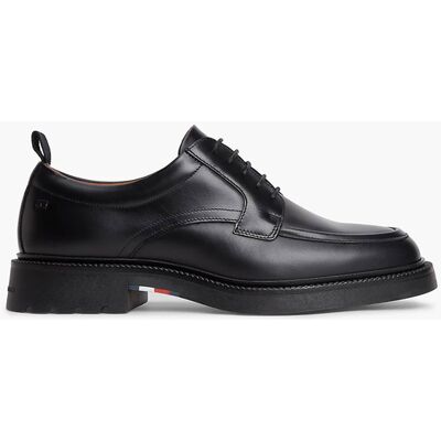 Tommy Hilfiger ανδρικά δερμάτινα παπούτσια Oxford με λογότυπο - FM0FM05979 Μαύρο 42 Tommy Hilfiger ανδρικά δερμάτινα παπούτσια Oxford με λογότυπο - FM0FM05979 Μαύρο 42
