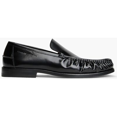 Tommy Hilfiger ανδρικά δερμάτινα loafers με λογότυπο - FM0FM05985 Μαύρο 41 Tommy Hilfiger ανδρικά δερμάτινα loafers με λογότυπο - FM0FM05985 Μαύρο 41