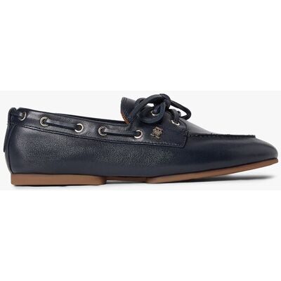 Tommy Hilfiger γυναικεία μοκασίνια με ανάγλυφο monogram - FW0FW09148 Μπλε Σκούρο 39 Tommy Hilfiger γυναικεία μοκασίνια με ανάγλυφο monogram - FW0FW09148 Μπλε Σκούρο 39