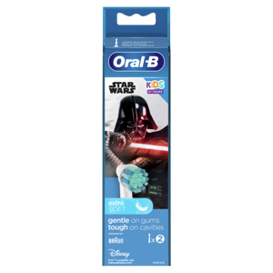 P&G Ανταλλακτικές Κεφαλές Παιδικής Ηλεκτρικής Οδοντόβουρτσας Star Wars Oral-B (2τεμ)