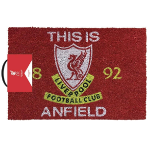 Pyramid Doormat Liverpool FC 1892 - Πατάκι Εισόδου This Is Anfield από Κοκοφοίνικα - 60 x 40 cm (GP85418)