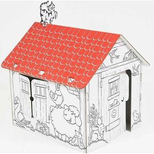 Allocacoc Annahouse Red Roof by Allocacoc - Σπιτάκι από Χαρτόνι με Κόκκινη Στέγη (4751014690089)