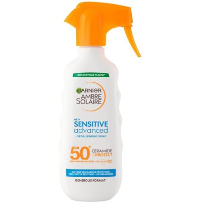 Garnier Ambre Solaire Sensitive Advanced Αντηλιακό Σπρέι SPF50+ Garnier Ambre Solaire Sensitive Advanced Αντηλιακό Σπρέι SPF50+
