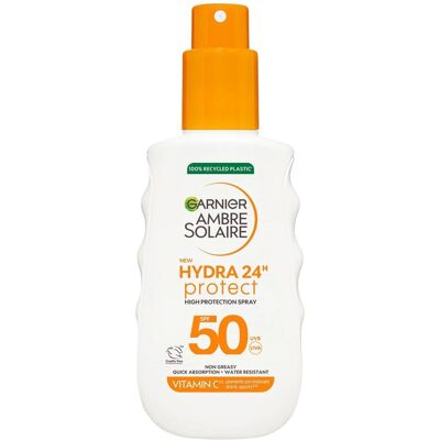 Ambre Solaire Hydra24 SPF50 Spray - Αντηλιακό σπρέι Ambre Solaire Hydra24 SPF50 Spray - Αντηλιακό σπρέι