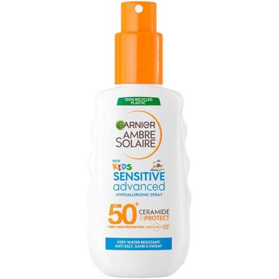 AMBRE SOLAIRE Αντηλιακό Spray Kids Sensitive Advanced SPF50+ 150ml AMBRE SOLAIRE Αντηλιακό Spray Kids Sensitive Advanced SPF50+ 150ml