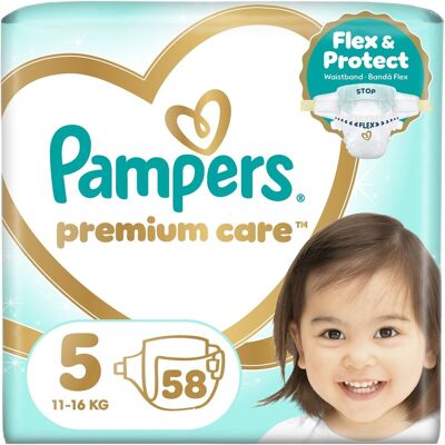 Πάνες Pampers Premium Care - Ευαίσθητο δέρμα Πάνες Pampers Premium Care - Ευαίσθητο δέρμα