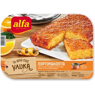 ALFA Πορτοκαλόπιτα 1050 gr ALFA Πορτοκαλόπιτα 1050 gr