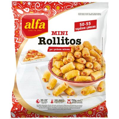 ALFA Mini Rollitos Πίτσα 750g ALFA Mini Rollitos Πίτσα 750g