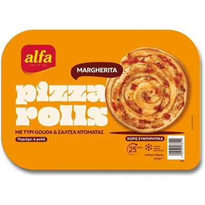 ALFA Pizza Rolls Μαργαρίτα 540g ALFA Pizza Rolls Μαργαρίτα 540g