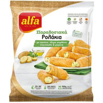 ALFA Μίνι Ρολά Πατάτα 800g ALFA Μίνι Ρολά Πατάτα 800g