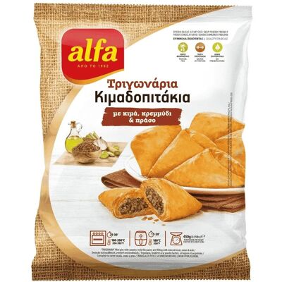 ALFA Τριγωνάρια Κιμαδoπιτάκια 450g ALFA Τριγωνάρια Κιμαδoπιτάκια 450g