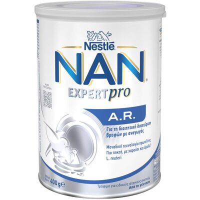 NAN Γάλα Βρεφικό Σκόνη AR 1ης Βρεφικής Ηλικίας 400gr NAN Γάλα Βρεφικό Σκόνη AR 1ης Βρεφικής Ηλικίας 400gr