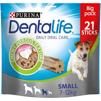 Purina Μικρό Σνακ Dentalife για Σκύλους - Οδοντική Φροντίδα - 7-12kg - 21 Ράβδοι Purina Μικρό Σνακ Dentalife για Σκύλους - Οδοντική Φροντίδα - 7-12kg - 21 Ράβδοι