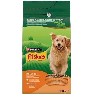 FRISKIES Ξηρά Τροφή Σκύλου Balance Με Κοτόπουλο & Λαχανικά 1.5 Kg FRISKIES Ξηρά Τροφή Σκύλου Balance Με Κοτόπουλο & Λαχανικά 1.5 Kg