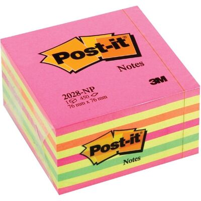 Αυτοκόλλητα Post it 450 Φύλλα Κύβος 1 Τεμάχιο Αυτοκόλλητα Post it 450 Φύλλα Κύβος 1 Τεμάχιο