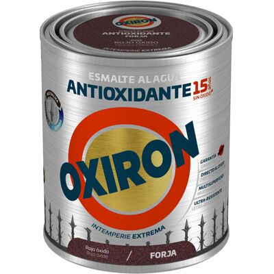Χρώμα Αντισκωριακό Νερού TITAN OXIRON LISO FORJA AGUA ROJO 750ml Χρώμα Αντισκωριακό Νερού TITAN OXIRON LISO FORJA AGUA ROJO 750ml