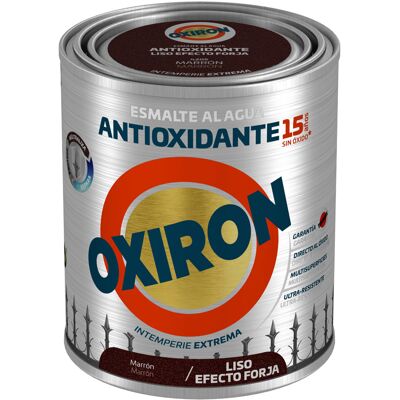 Χρώμα Αντισκωριακό Νερού TITAN OXIRON LISO EFFECTO FORJA AGUA MARRON 750ml Χρώμα Αντισκωριακό Νερού TITAN OXIRON LISO EFFECTO FORJA AGUA MARRON 750ml