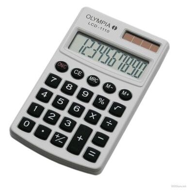 Αριθμομηχανή Ασημί Olympia Lcd-1110S Αριθμομηχανή Ασημί Olympia Lcd-1110S