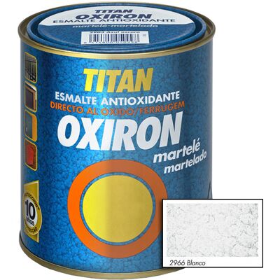 Χρώμα Αντισκωριακό Σφυρηλατό TITAN OXIRON MARTELE BLANCO 750ml Χρώμα Αντισκωριακό Σφυρηλατό TITAN OXIRON MARTELE BLANCO 750ml