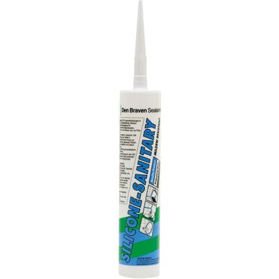 Den Braven Σιλικόνη SANITARY Λευκό 280ml Den Braven Σιλικόνη SANITARY Λευκό 280ml